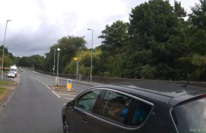CF13 FZE | Traffic Island Woes | Another ‘MGIF’ driver in Shipley