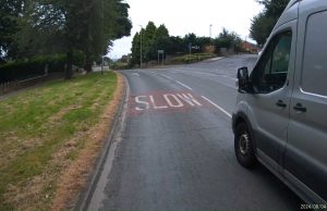 ML72 KXT | Van Driver’s close pass endangers cyclist in Dewsbury