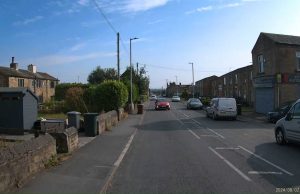 PJ12 YRP | Driver on wrong side of road narrowly misses cyclist in Wyke