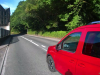 YA22 OTC | A646 Halifax Road : Red Ford Toureno’s illegal overtake