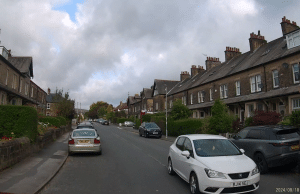 BJ14 SEJ | Menston : Dangerous pass around parked cars