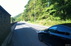 JS06 DEN | A646 Halifax Road : Jaguar XE blows rule 163