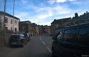 BN56 YFH | Todmorden : Van drivers shocking close pass