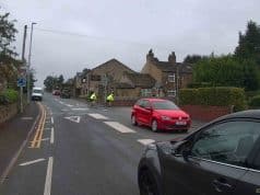 NA19 VYR | Bierley Lane : Close pass at mini roundabout