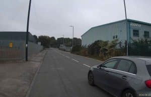 BU21 TKD | Brighouse Road : Mercedes driver pays the cost of close pass