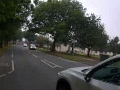 S17 ROV | Driver of Mazda CX-5 close passes cyclist on Westfield Lane