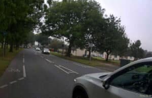 S17 ROV | Driver of Mazda CX-5 close passes cyclist on Westfield Lane