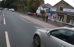 VE10 UKA | Driver of Volkswagen Golf gets too close for comfort